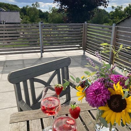 Ferienwohnung Heeser Birkenhof - Urlaub Auf Dem Bauernhof Mit Blick Ins Gruene Weeze Esterno foto