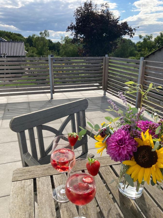 Ferienwohnung Heeser Birkenhof - Urlaub Auf Dem Bauernhof Mit Blick Ins Gruene Weeze Esterno foto