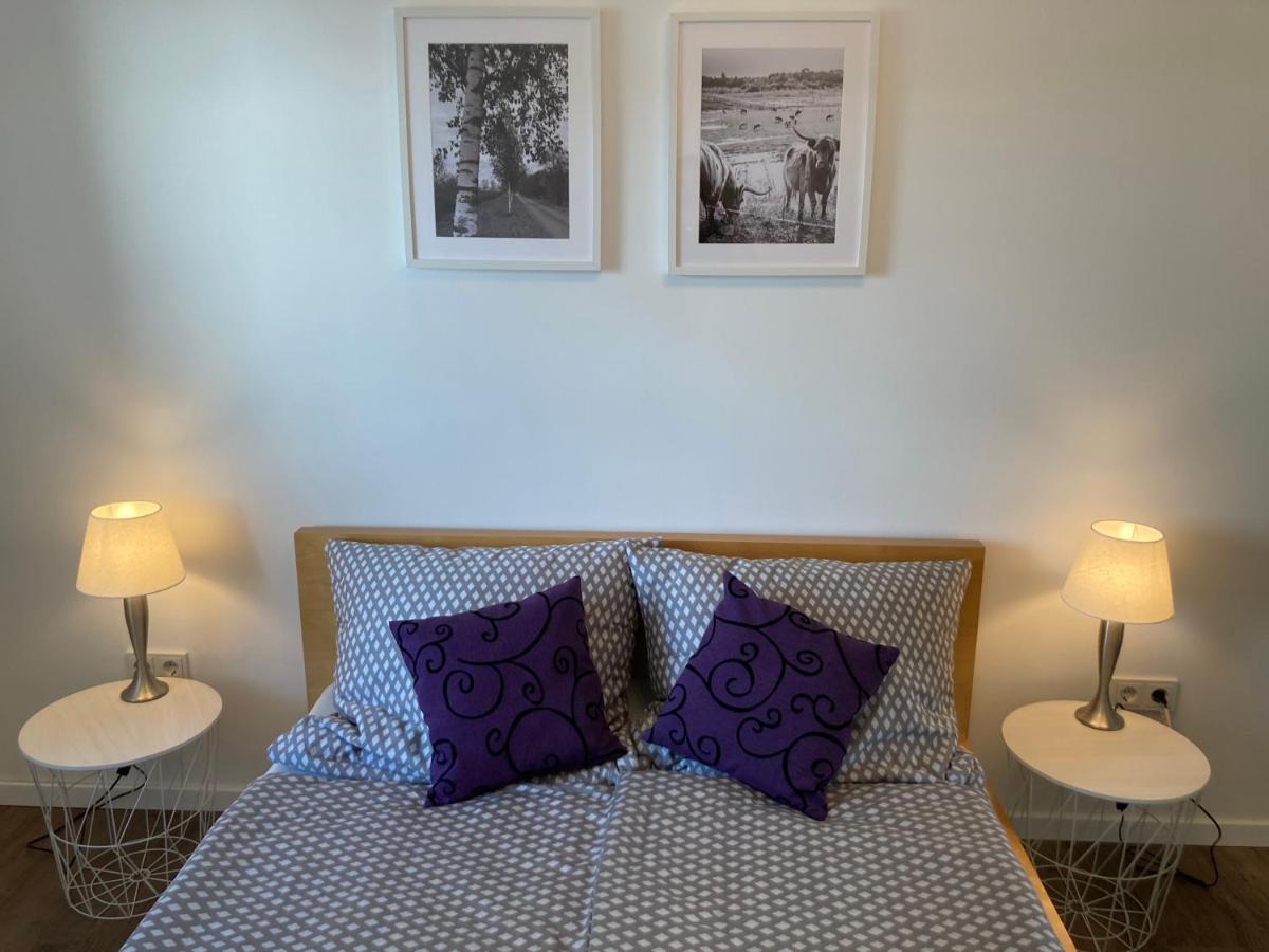 Ferienwohnung Heeser Birkenhof - Urlaub Auf Dem Bauernhof Mit Blick Ins Gruene Weeze Esterno foto